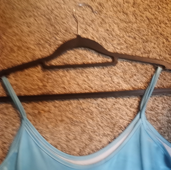 Maxi Multi-colored Spaghetti Strap XL Dress - Picture 4 of 4